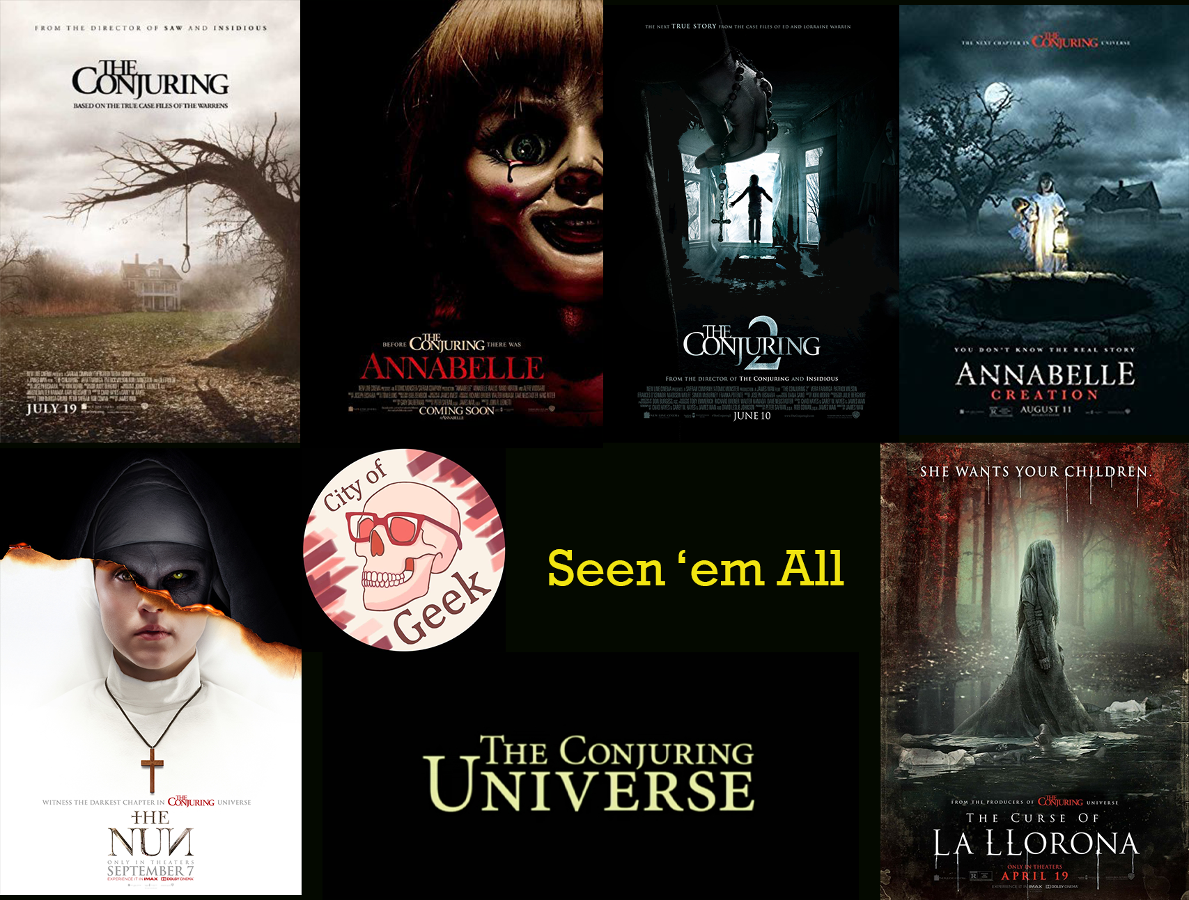 Seen ’em All: The Conjuring Universe [6 films]